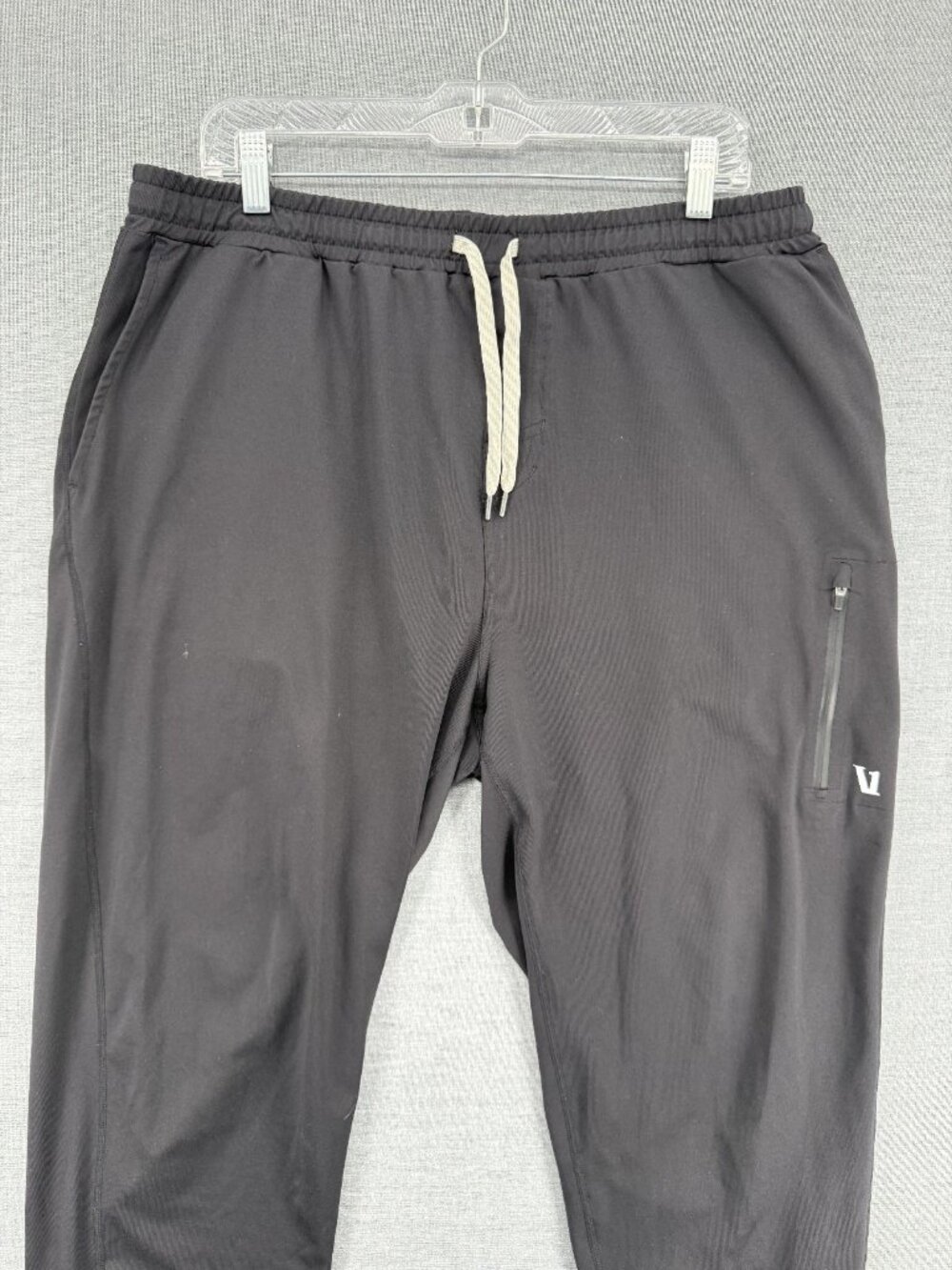 Vuori Sunday Performance Joggers Mens 2XL 27" Black V416 Sweatpants